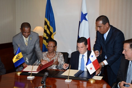 Barbados And Panama Sign MOU