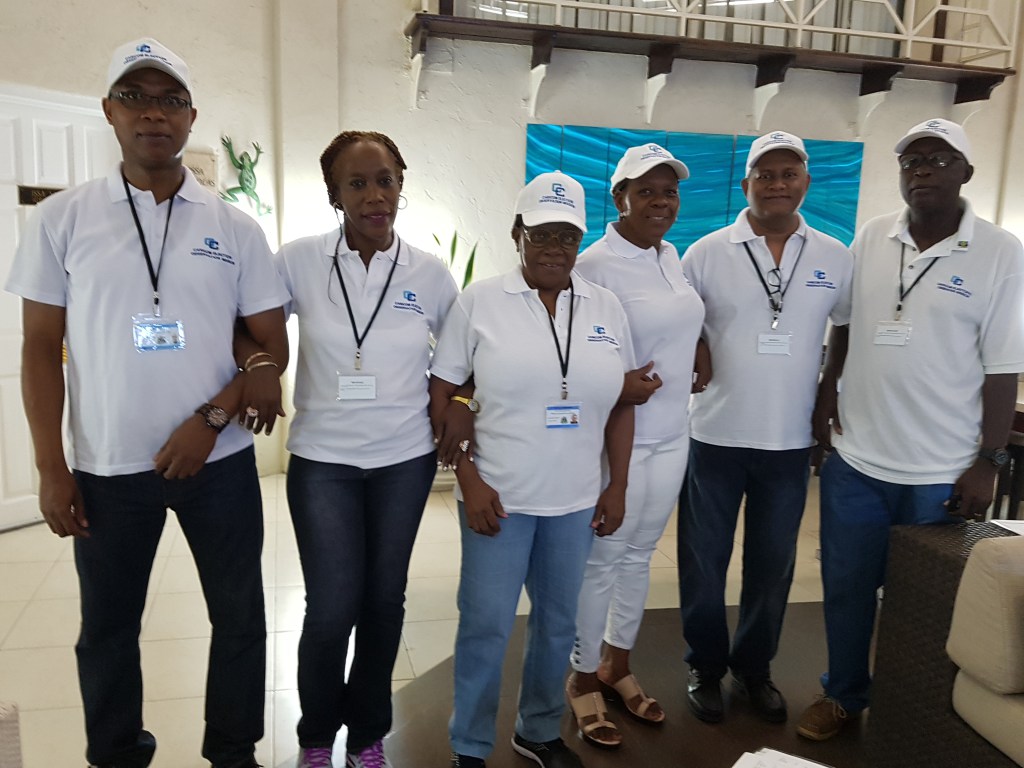 Some members of the CARICOM Electoral Observation Team