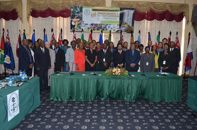 Participants at the Caribbean Organisation of Tax Administration’s (COTA) 23rd General Assembly and Technical Conference