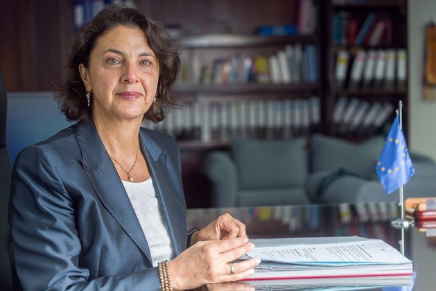 Head of the European Union Delegation to Barbados, the Eastern Caribbean States, the OECS, and CARICOM-CARIFORUM, Ambassador Daniela Tramacere. Credit: Desmond Brown/IPS