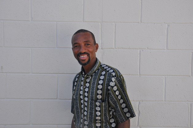 Outspoken artist Edison Liburd, in St. John's, Antigua. Credit: Desmond Brown/IPS