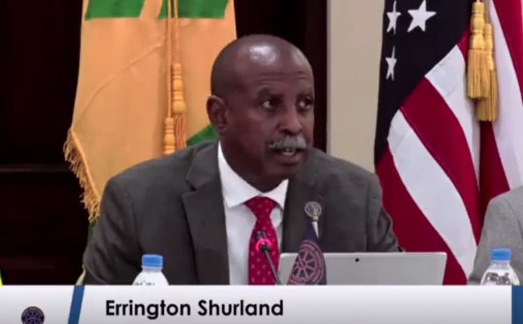 Executive Director –RSS, Commodore Errington Shurland