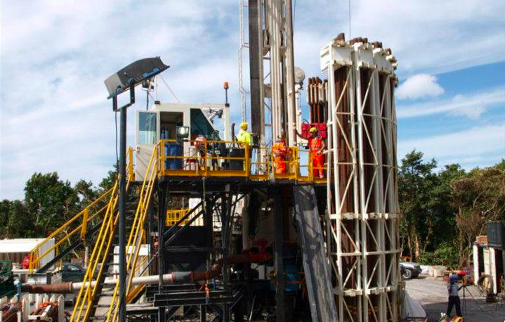 File Photo: Exploratory geothermal drilling in Dominica