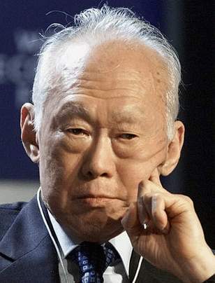 Former Singapore Prime Minister, Lee Kuan Yew (Photo via Wikipedia)