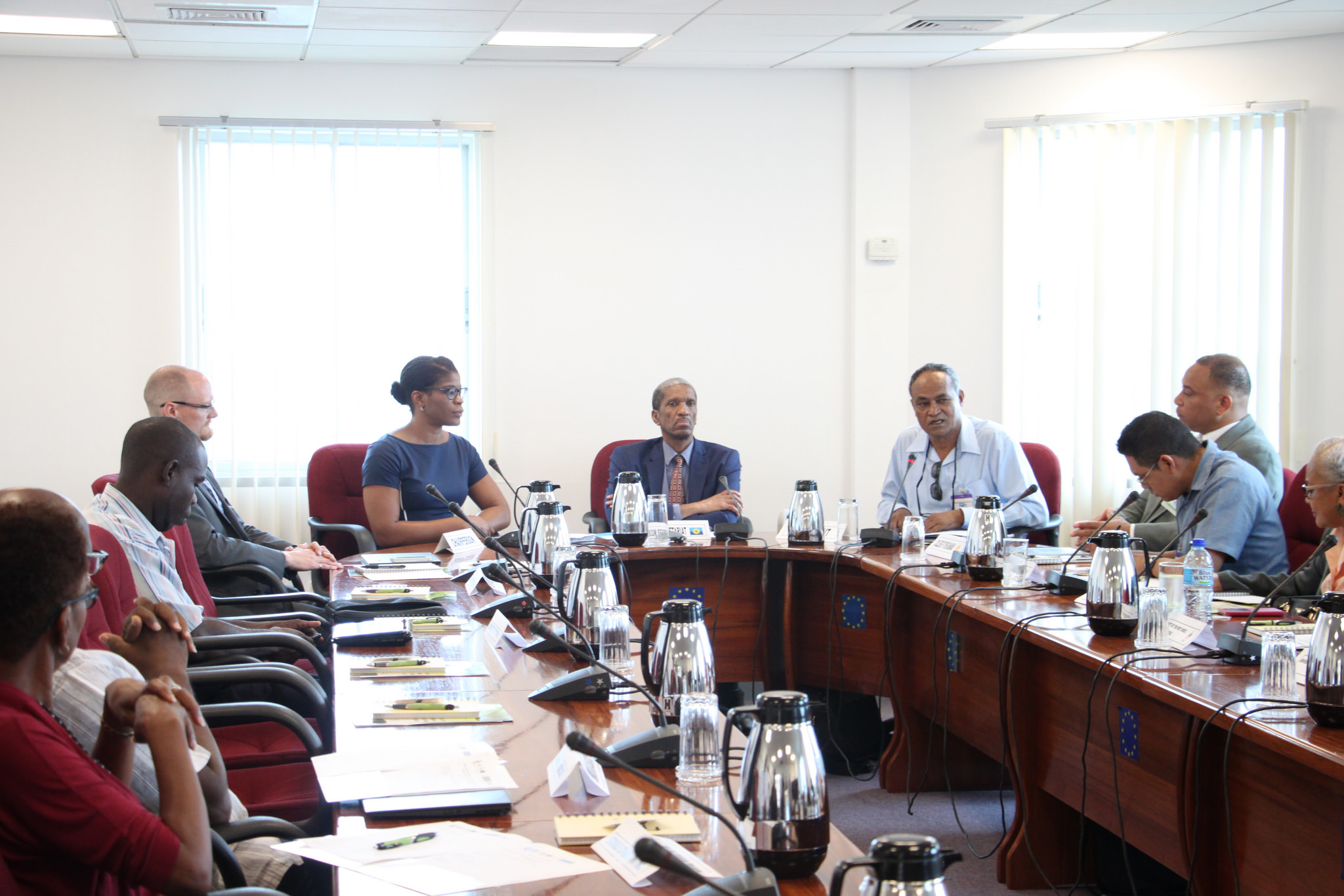 Participants at the opening ceremony for training session on Multilateral Environmental Agreements (MEAs) hosted by the CARICOM Secretariat, 21 June, 2016.