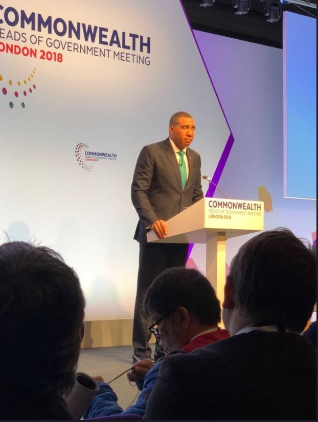 Prime Minister Andrew Holness of Jamaica