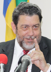 Dr. the Hon. Ralph Gonsalves, Prime Minister of St. Vincent and the Grenadine