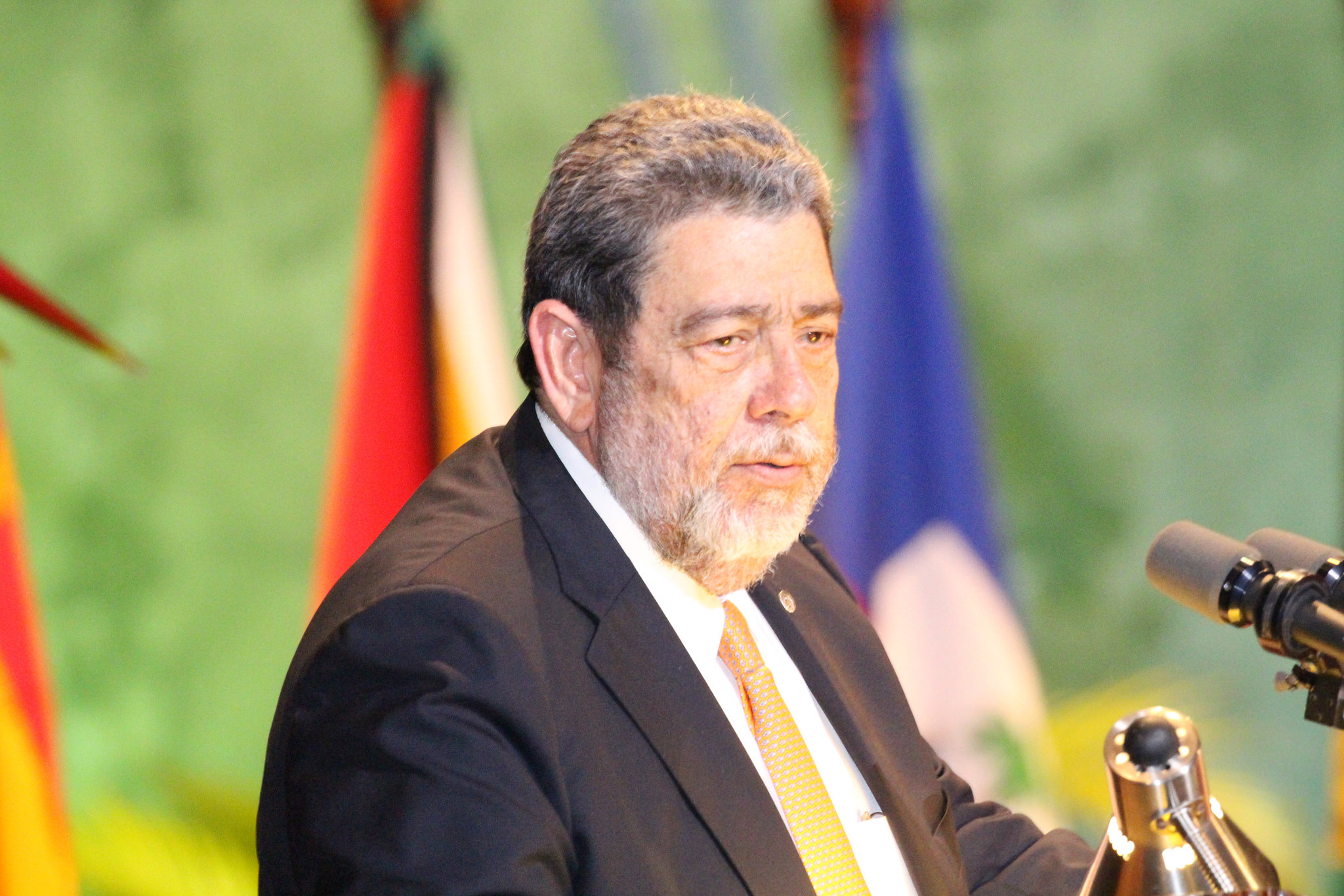 St Vincent and the Grenadines Prime Minister, Hon. Ralph Gonsalves