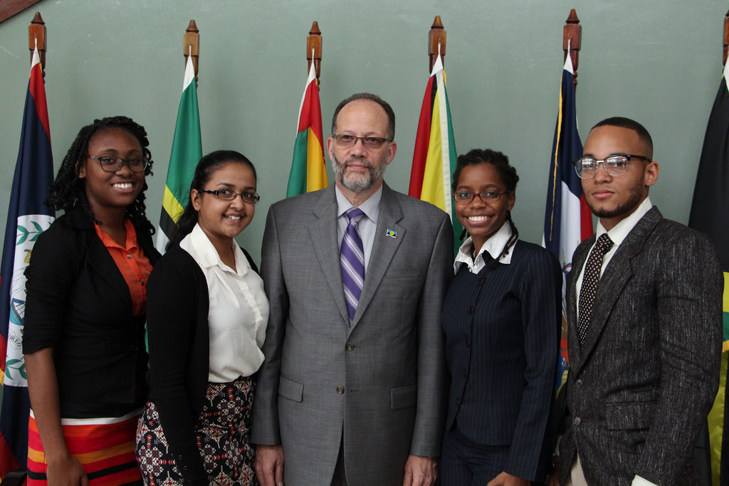 Tour of the CCS Headquarters - Tertiary Students from Trinidad and Tobago Nov 2015