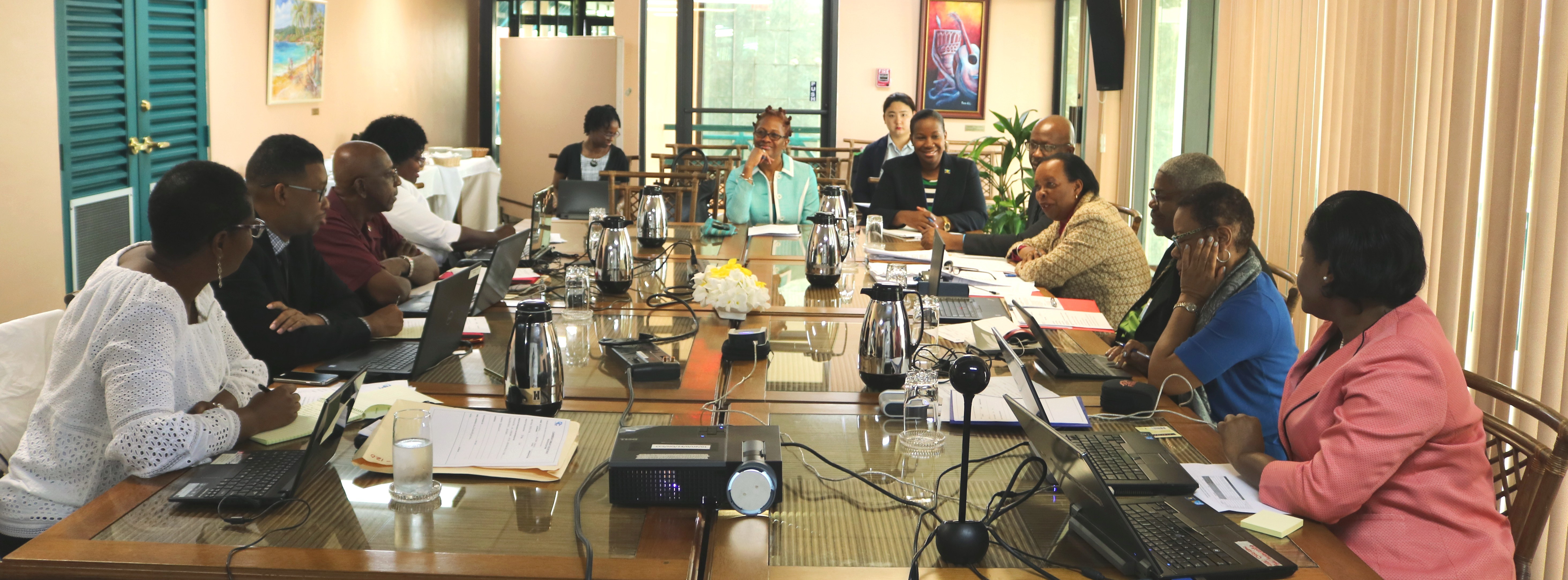 Participants at the opening of the Regional Workshop