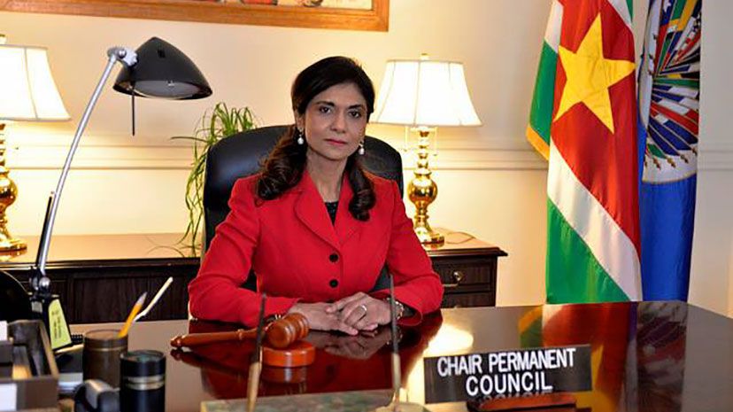 Ambassador Niermala Badrising assumes chair of the Permanent Council.