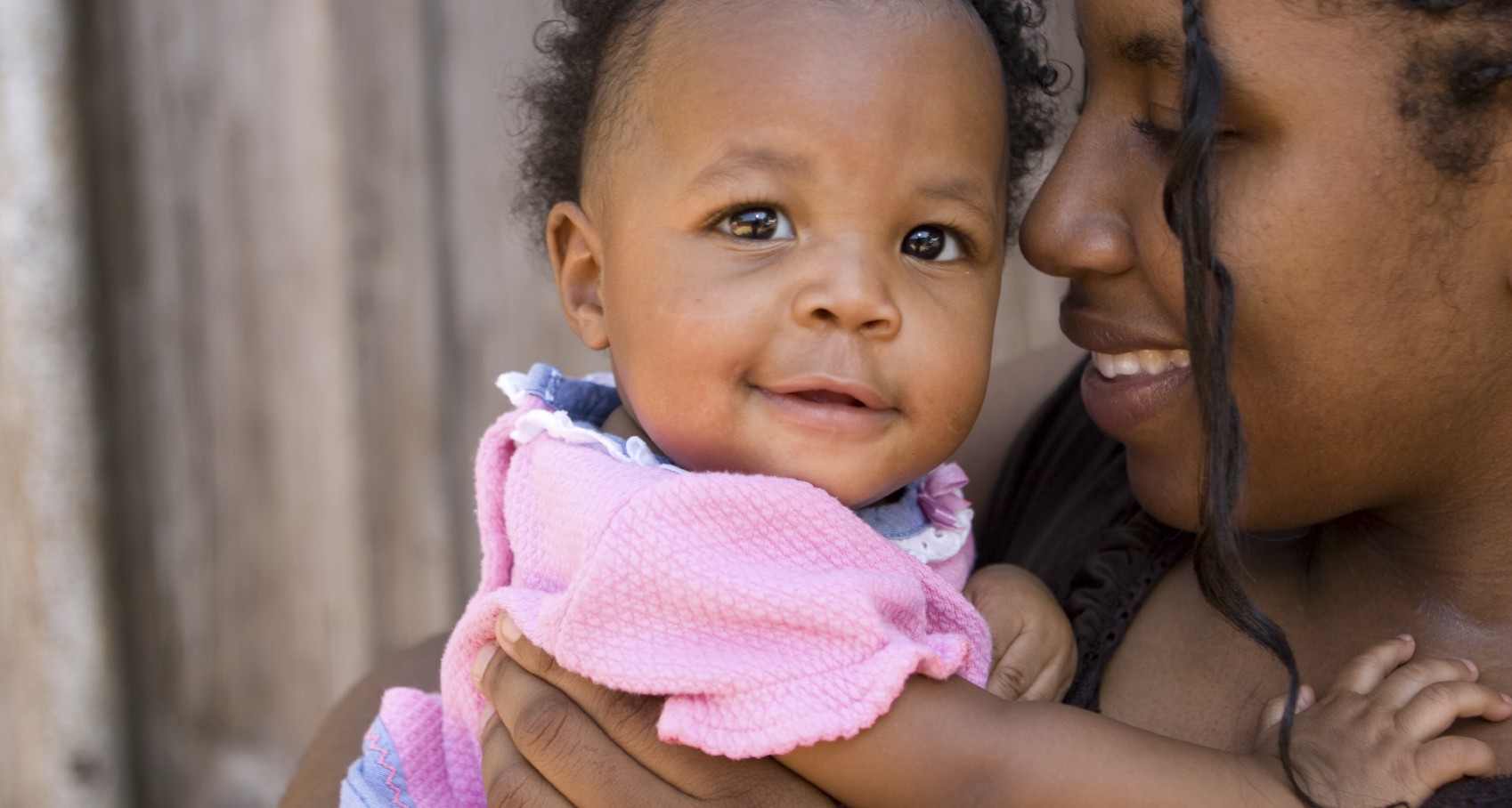A woman with her newborn