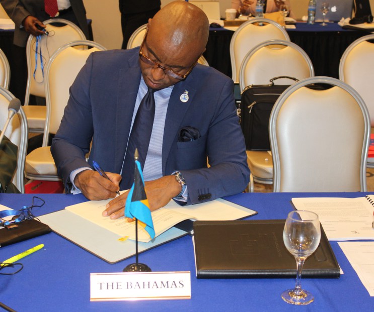 Minister of Foreign Affairs, The Bahamass, Hon Darren Henfield