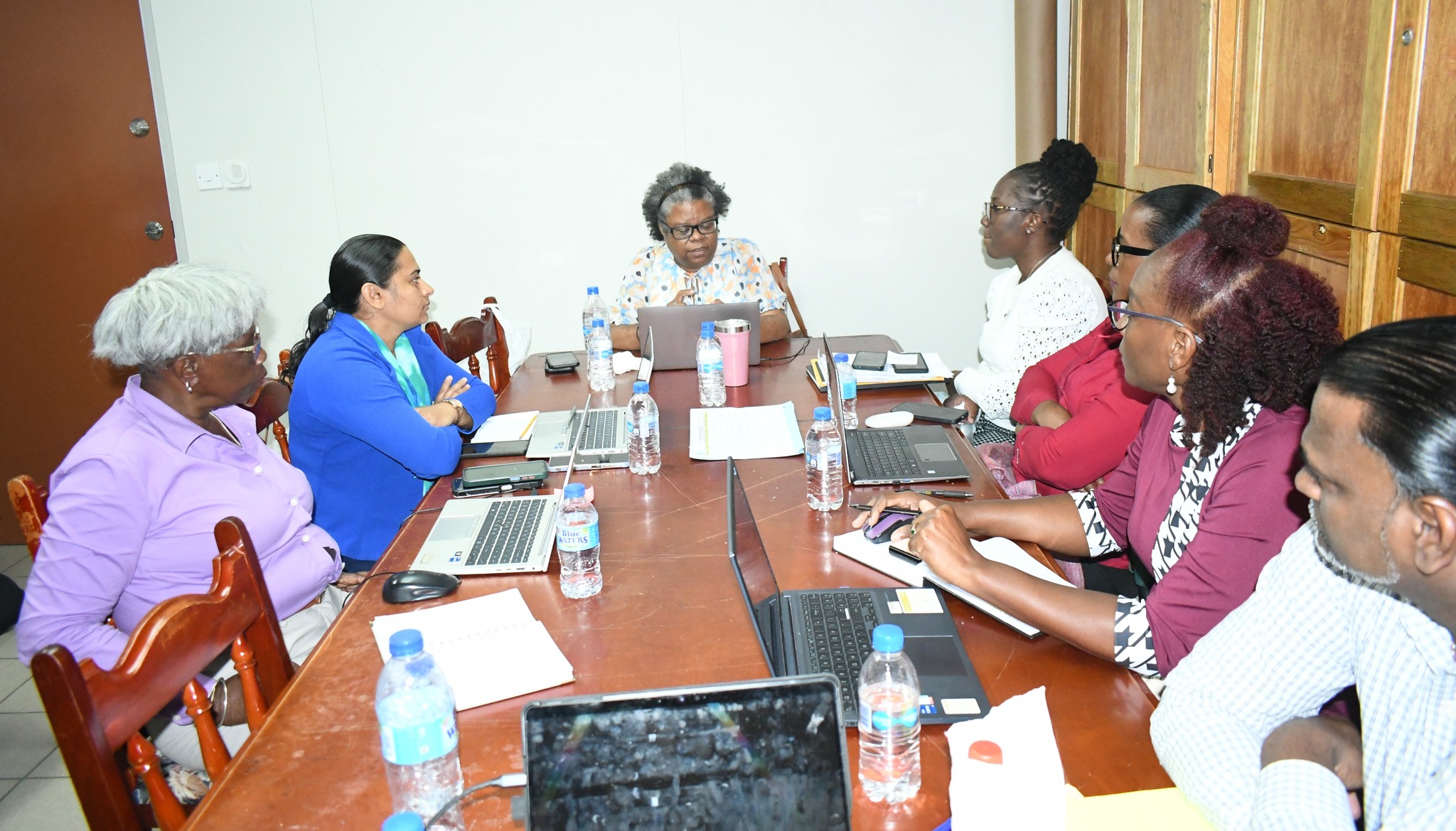 Hipolina Joseph leads the consultations on National Youth Policy Discussions
