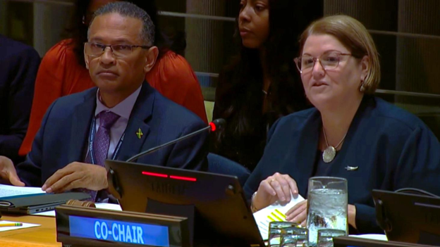 Jamaica’s Permanent Representative, Ambassador Brian Wallace